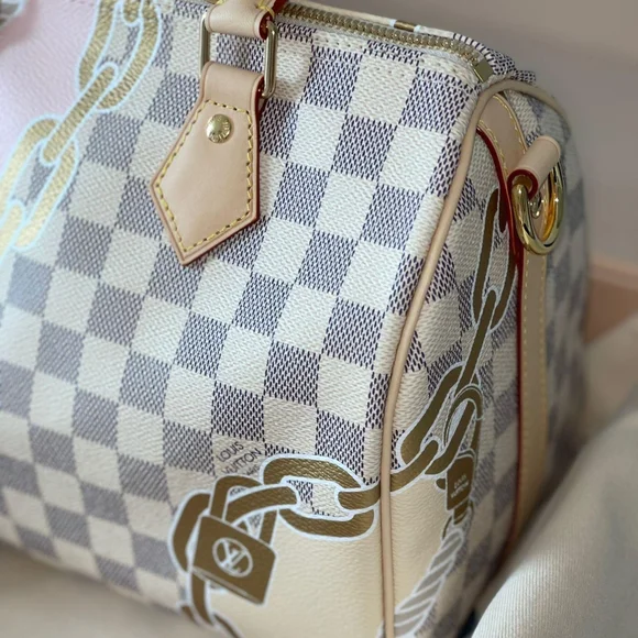 Louis Vuitton Damier Azur Nautical Speedy 25 - Picture 6 of 15